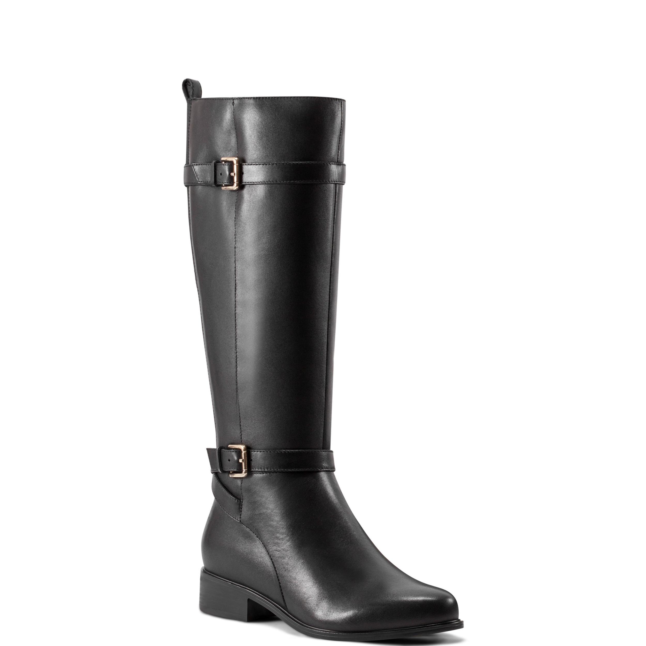 Women's Harper Riding Wide Calf Boot with Buckle Female Product Image