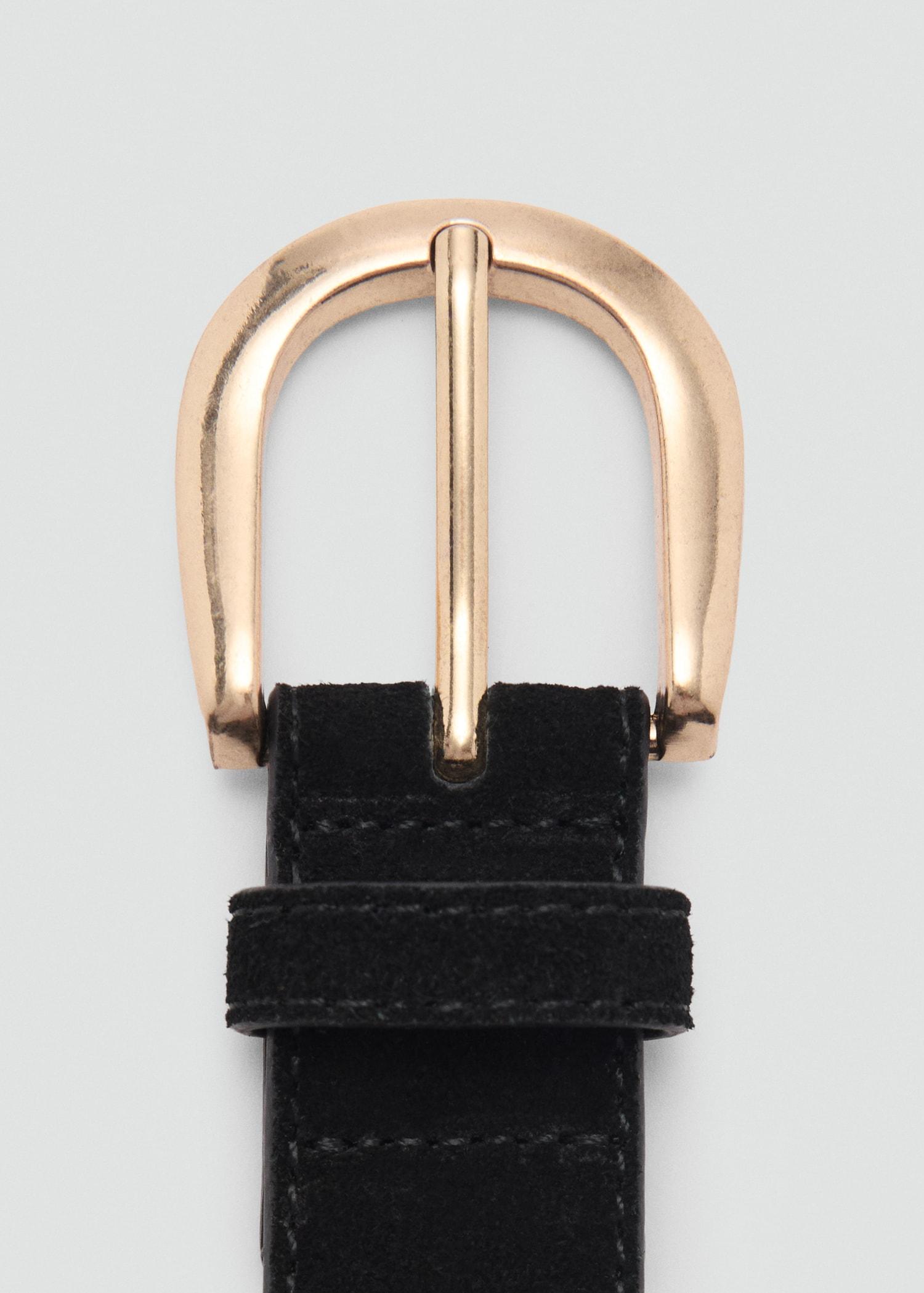 Suede belt - Women | MANGO USA Product Image