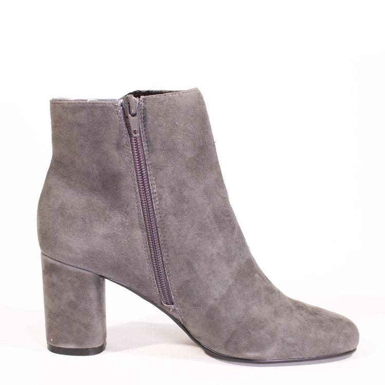 Tatiana Scallop Suede Booties Product Image