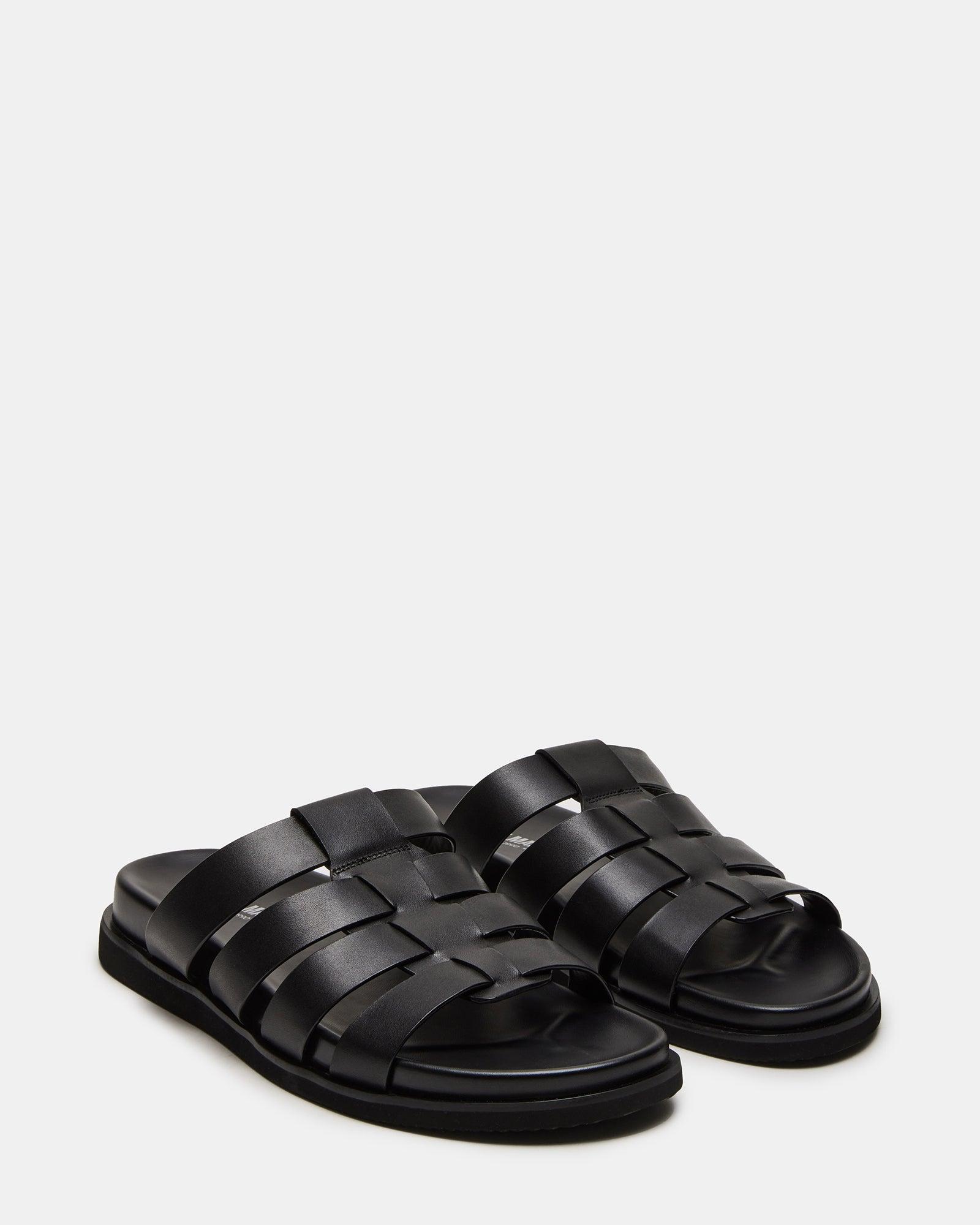 MARVYN BLACK LEATHER Male Product Image