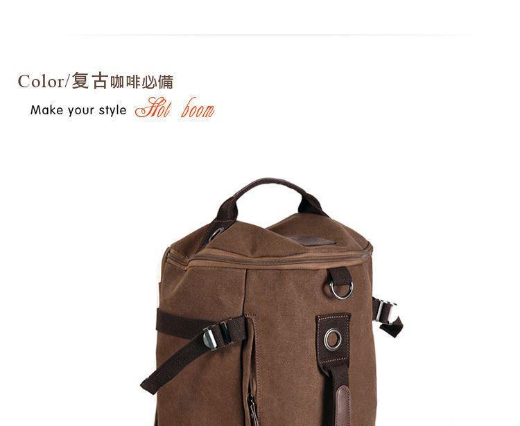 Convertible Canvas Duffel Bag Product Image