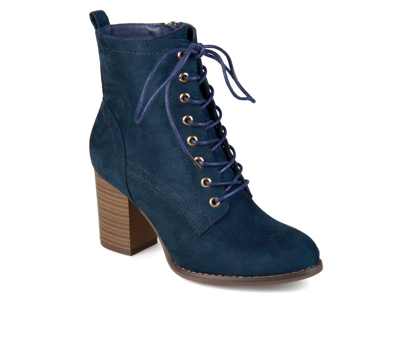 Women's Journee Collection Baylor Lace-Up Booties Product Image