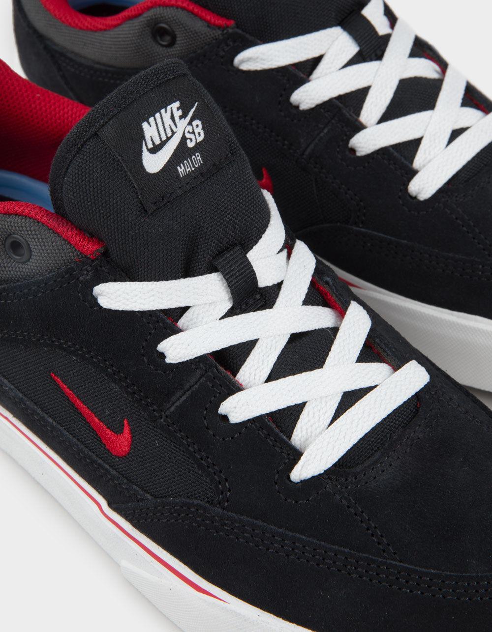 NIKE SB Malor Shoes - BLK/RED Product Image
