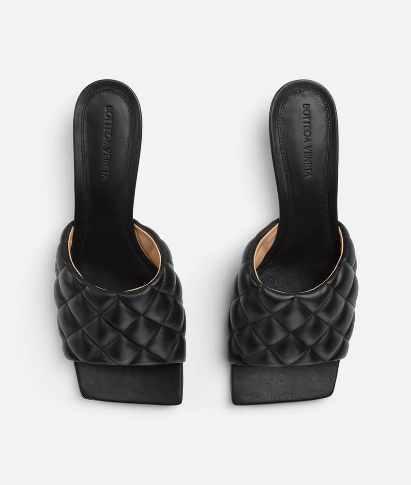 Women's Padded Mule in Black Product Image