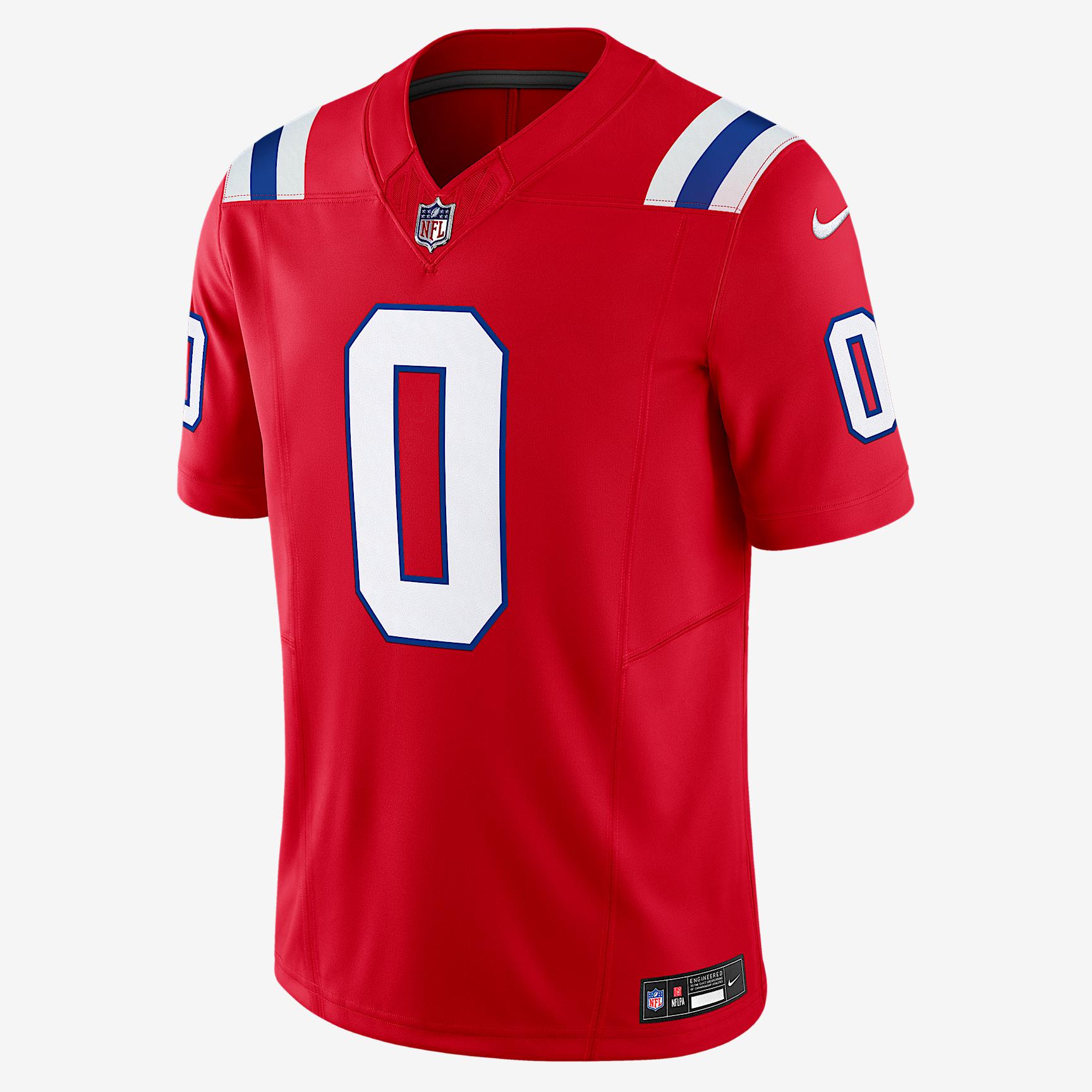 Christian Gonzalez New England Patriots Nike Men's Dri-FIT NFL Limited Jersey Product Image