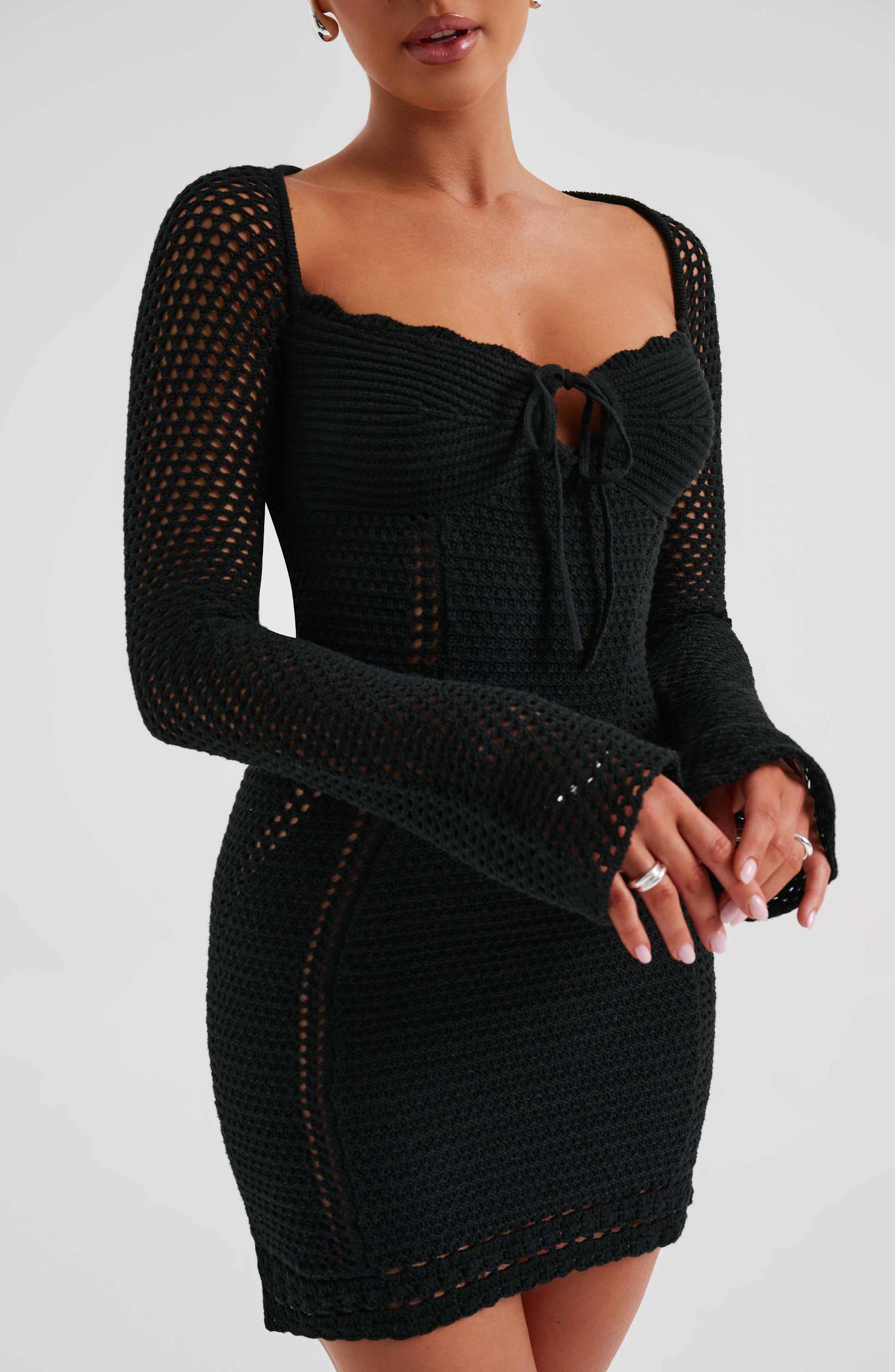 Dezi Mini Dress - Black Product Image