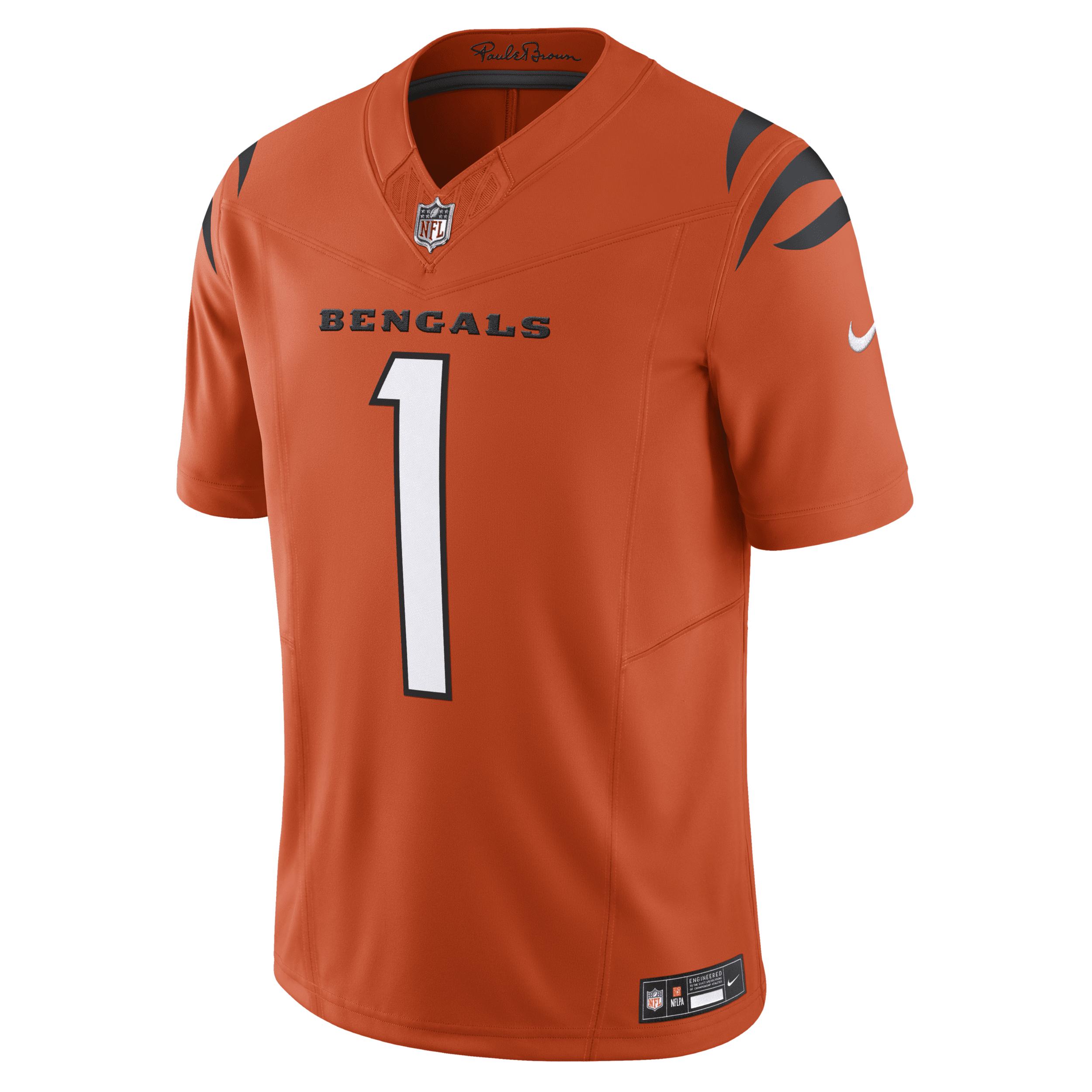Ja'Marr Chase Cincinnati Bengals Nike Men's Dri-FIT NFL Limited Football Jersey Product Image
