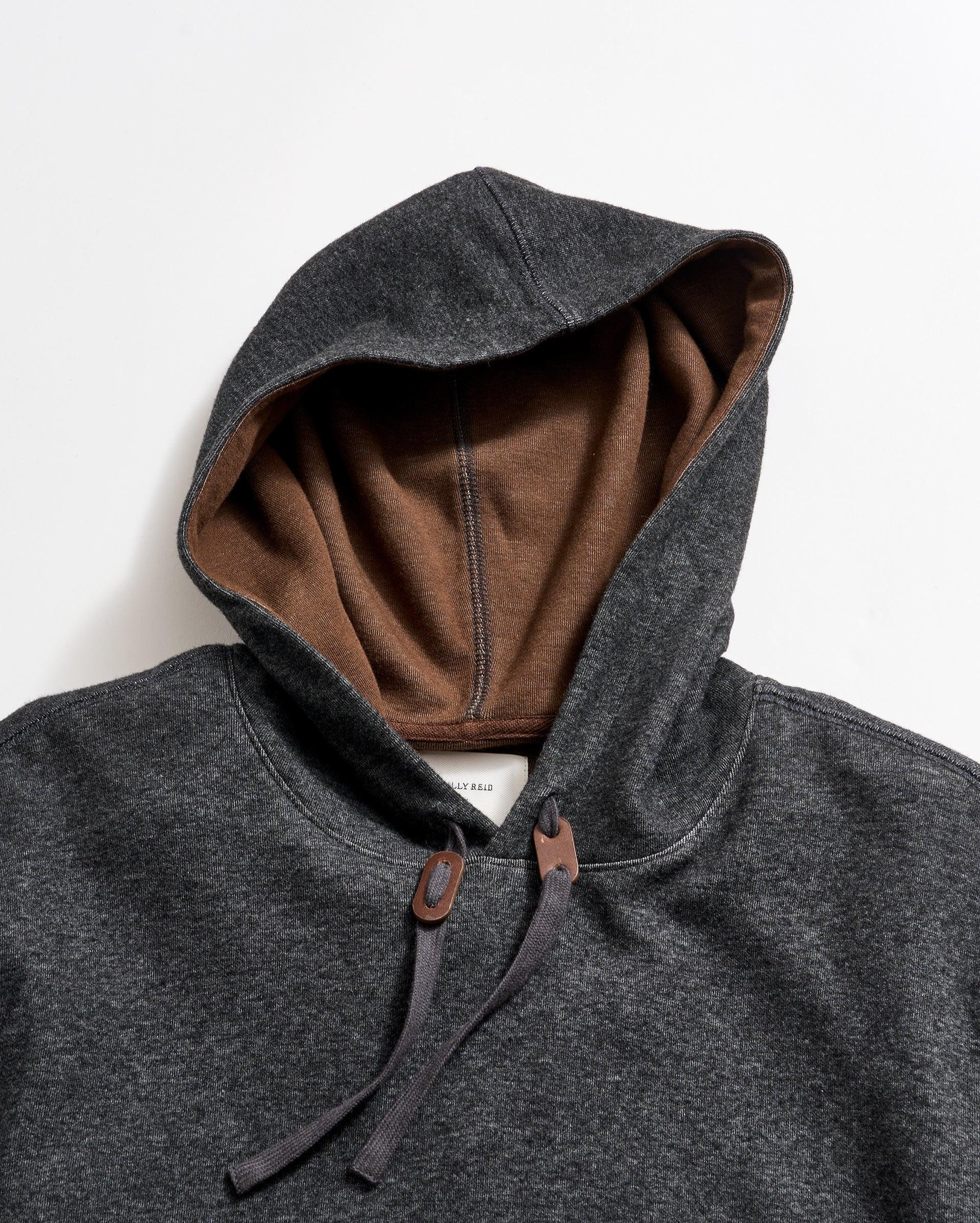 Rib Hoodie Pullover -  Product Image