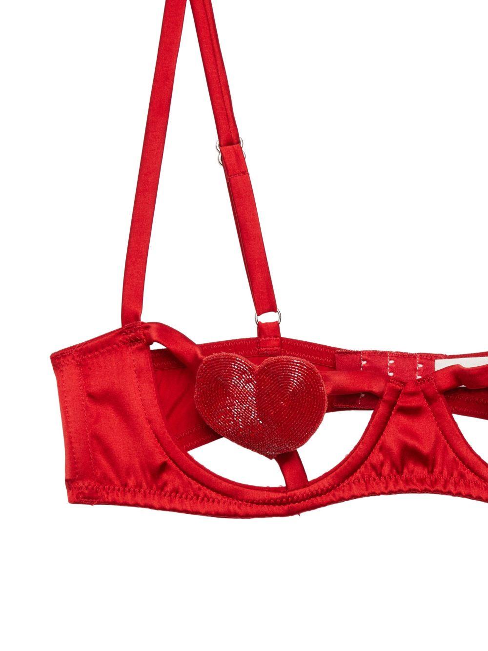 Queen of Hearts balconette bra Product Image