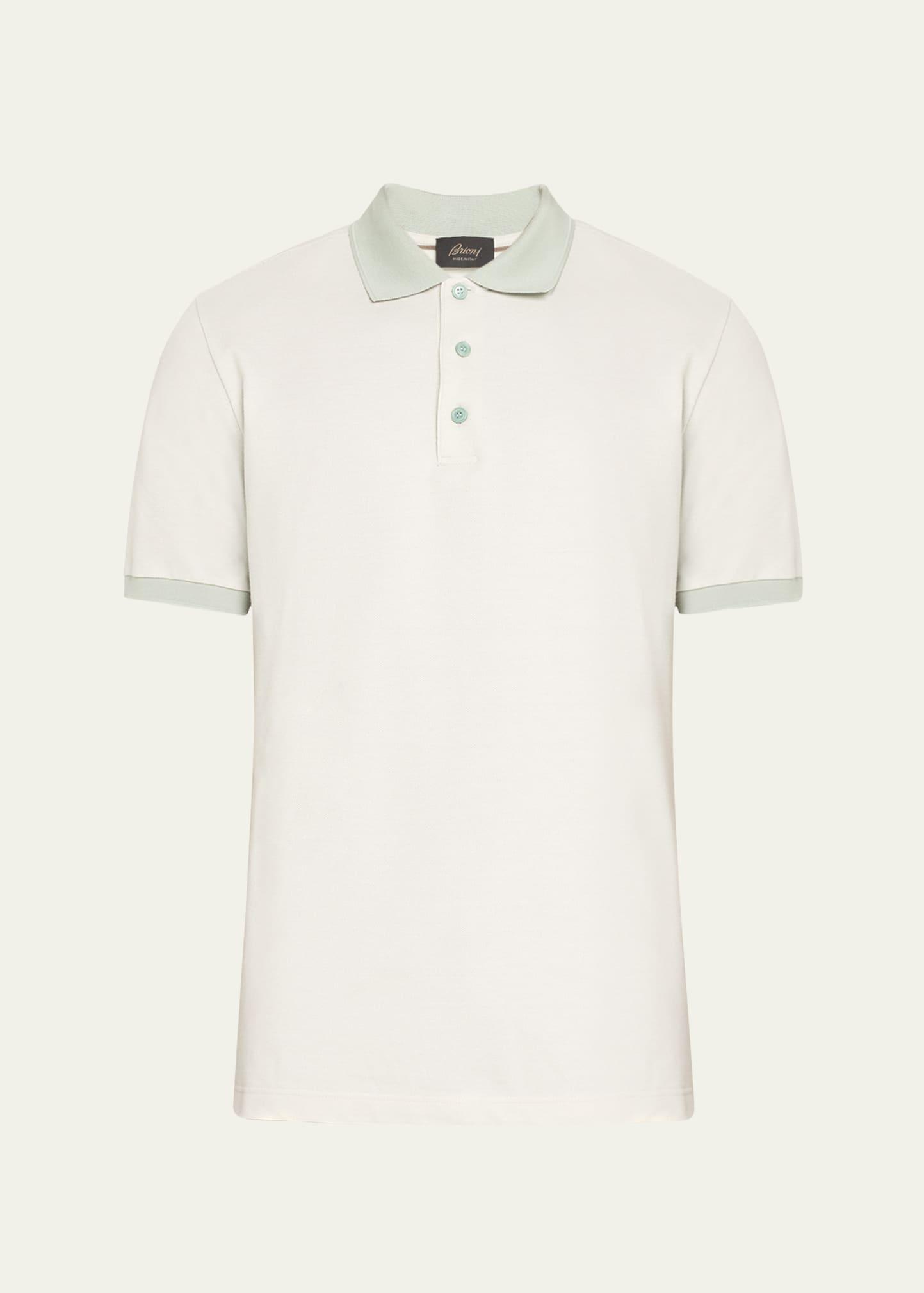 Men's Cotton Polo Shirt Product Image