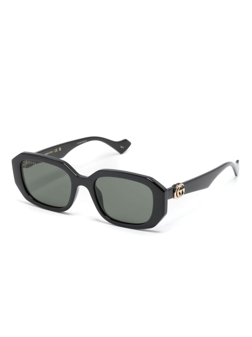 Double-G geometric-frame sunglasses Product Image