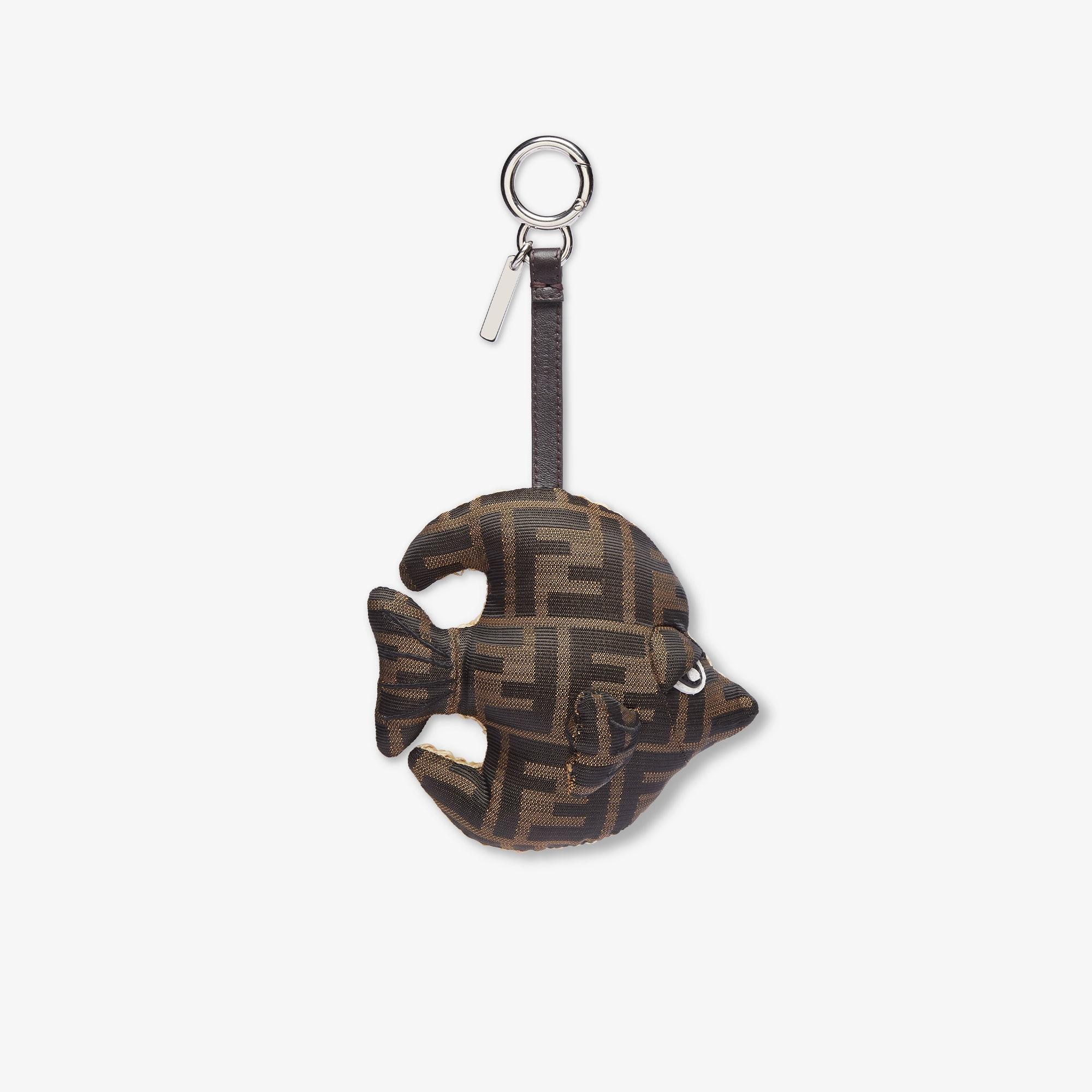 Fish CharmRaffia and jacquard charm Product Image