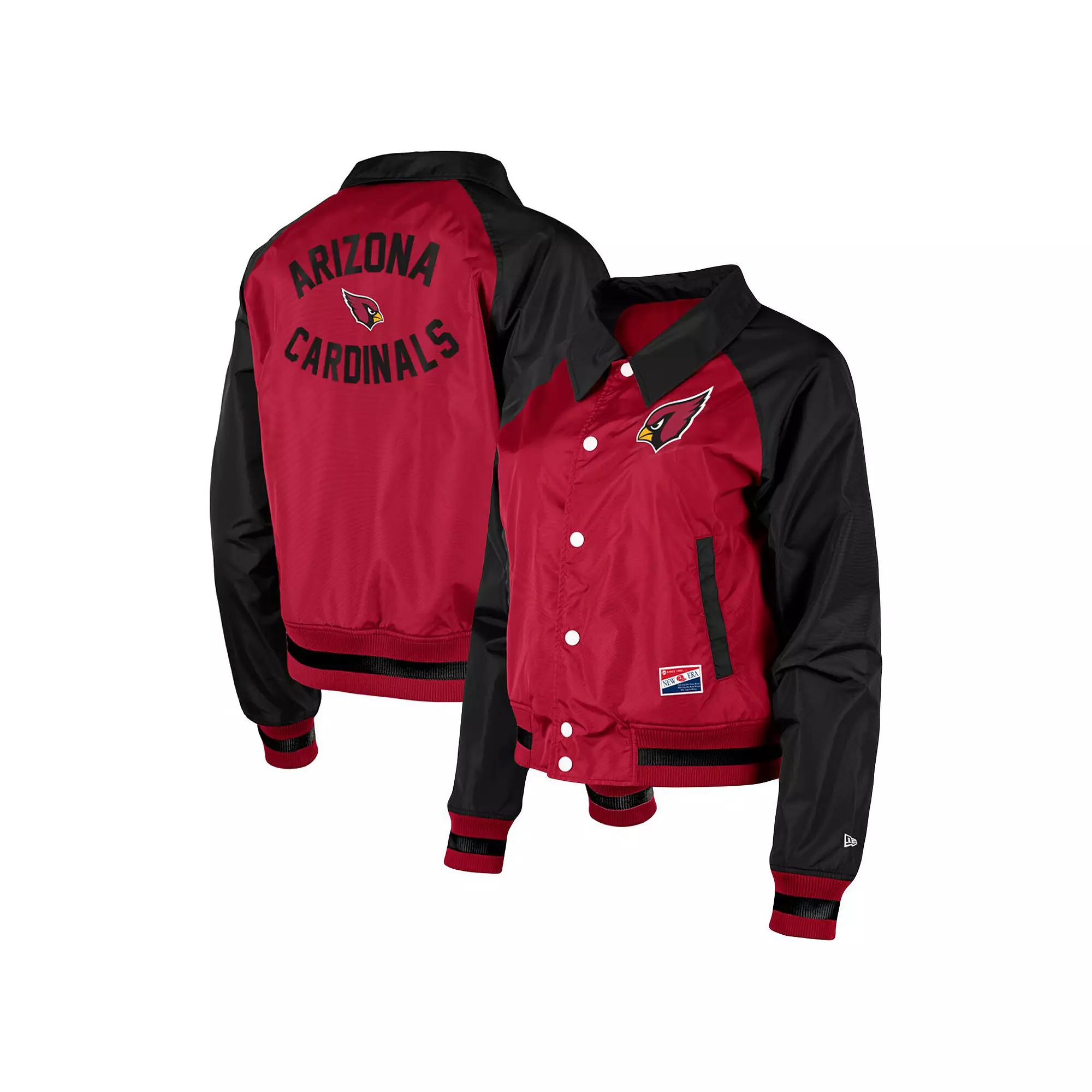 Women's New Era Royal Buffalo Bills Coaches Raglan Full-Snap Jacket, Size: Medium, Blue Product Image