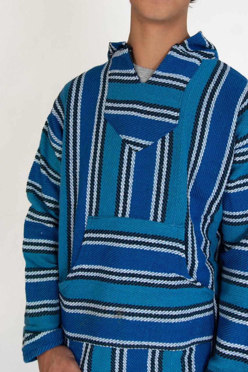 Lightweight Azure Baja Hoodie Product Image