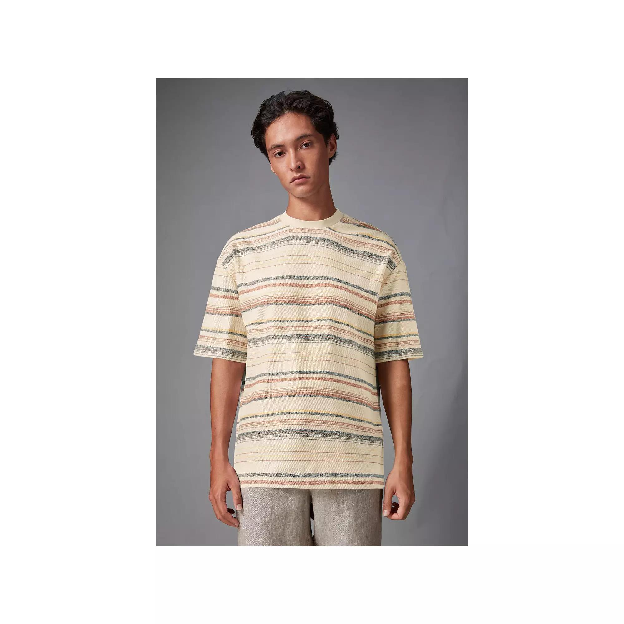 Men's NEXT Multi Stripe Tee, Size: Large Product Image