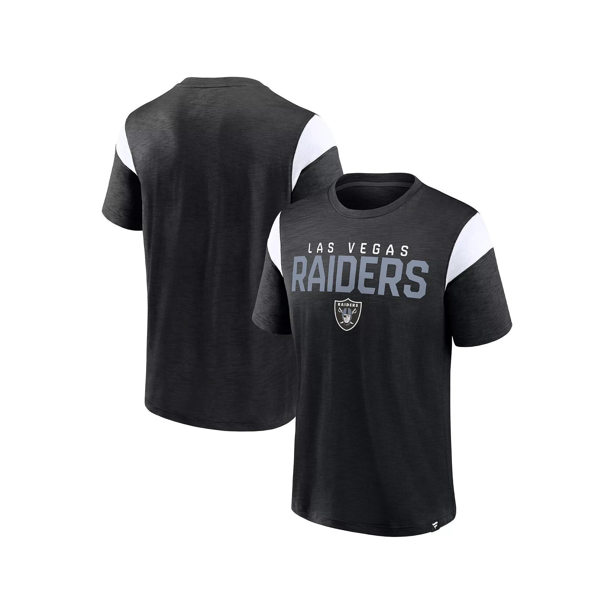 Men's Fanatics Branded Black Las Vegas Raiders Home Stretch Team T-Shirt,  Product Image