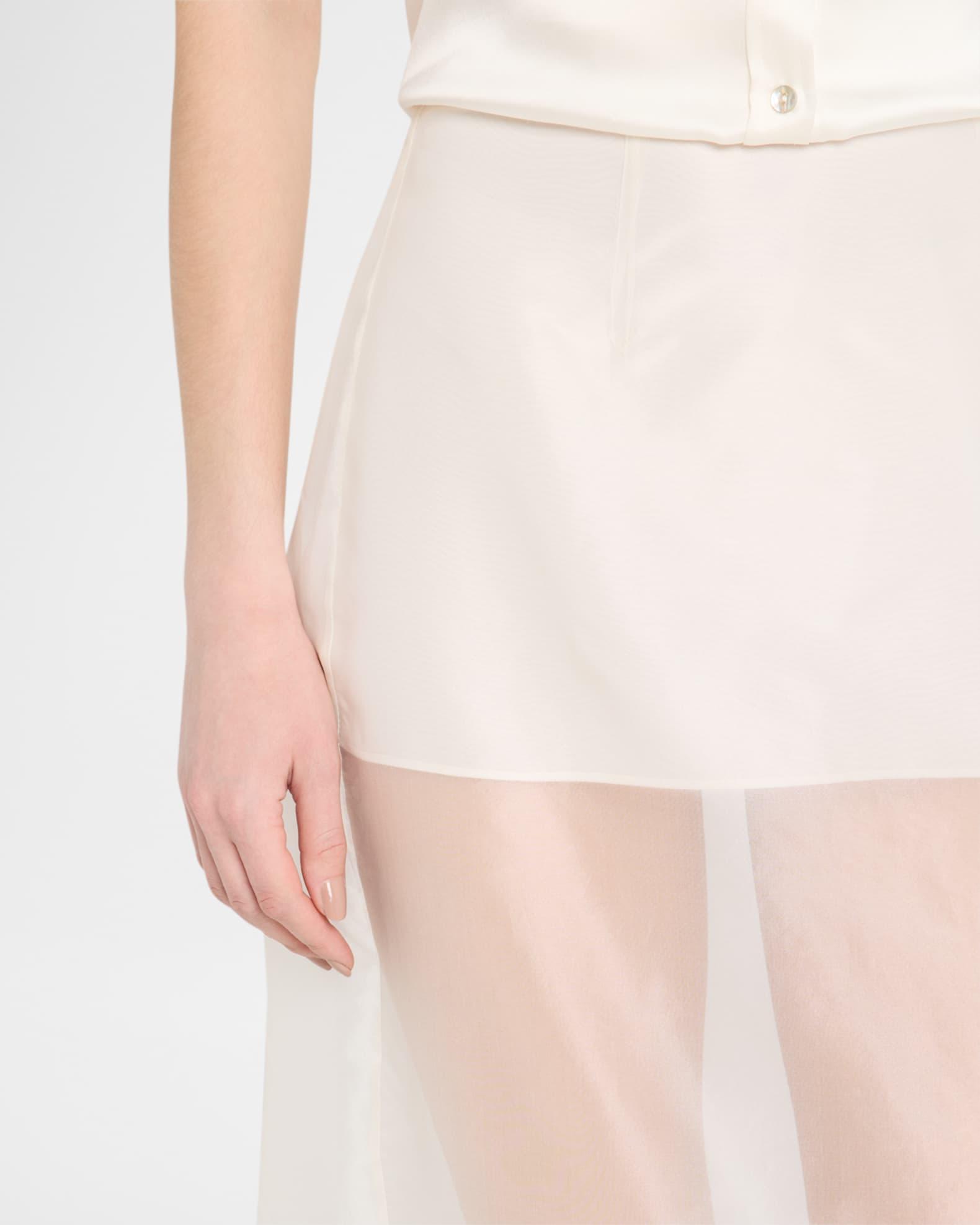 The Silk Organza Skirt  Product Image