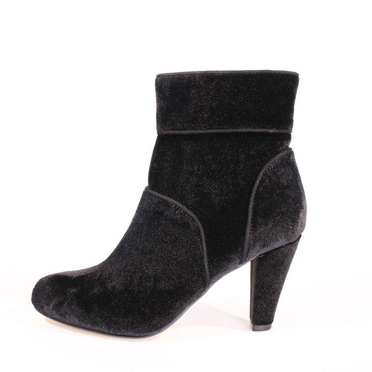 Topaz Velvet Booties Product Image