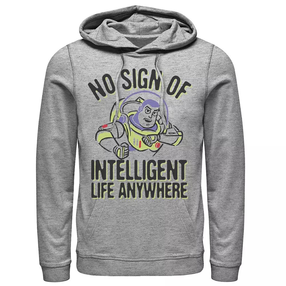 Disney / Pixar's Toy Story Buzz Lightyear Men's No Intelligent Life Hoodie,  Product Image