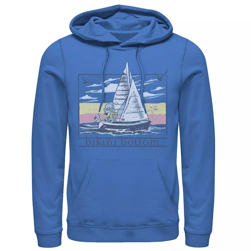 Men's Nickelodeon SpongBob SquarePants Sail Ship Hoodie,  Product Image