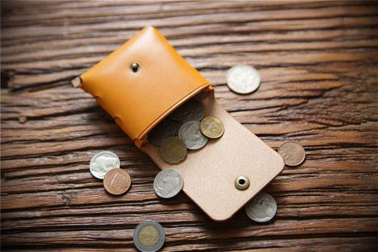 Genuine Leather Coins Pouch Product Image