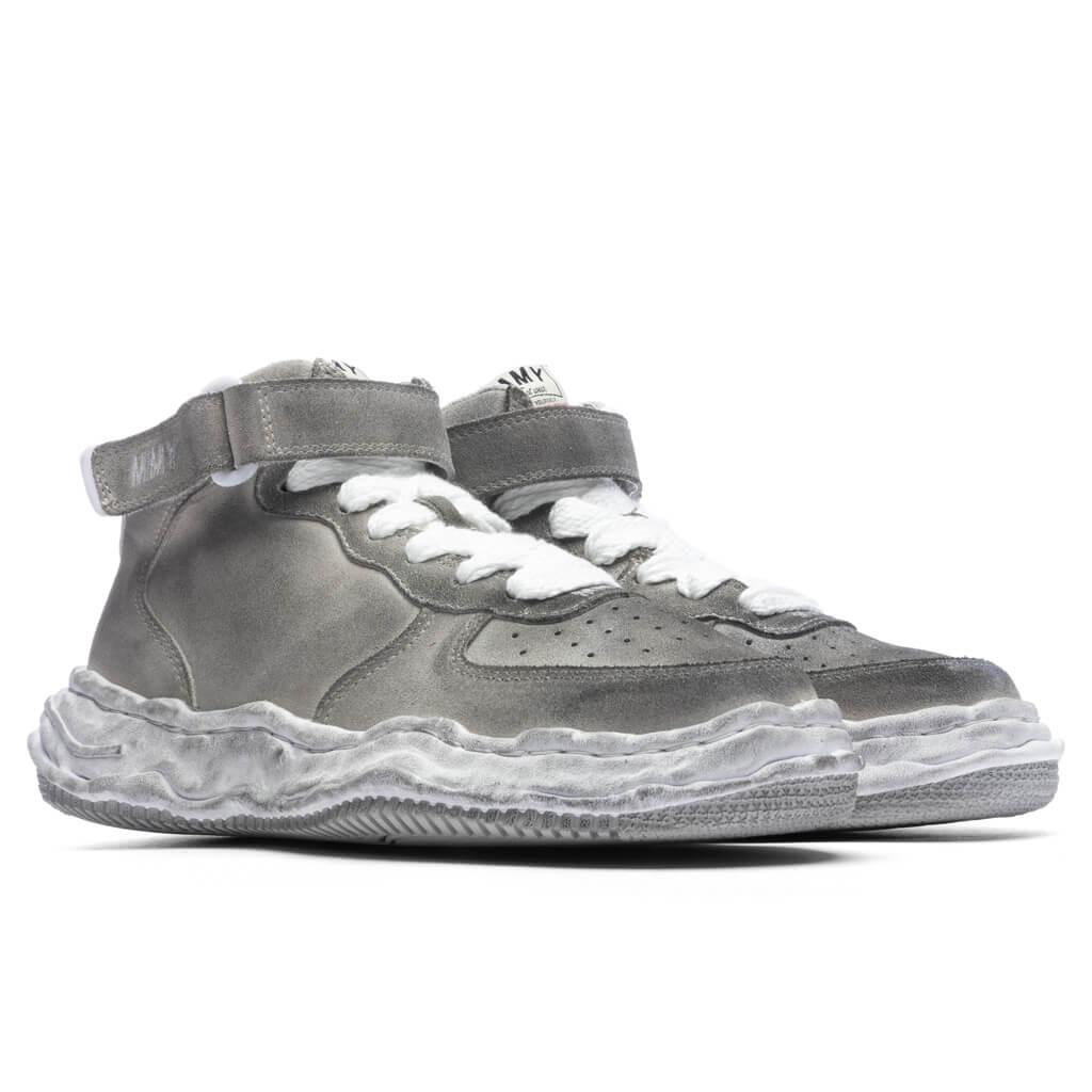 Wayne Brushed Suede High - White Male Product Image