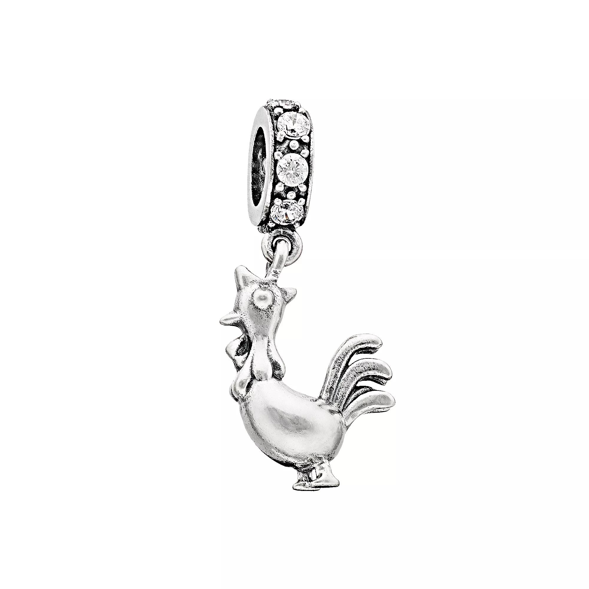 SIRI USA by TJM Sterling Silver Cubic Zirconia Chinese Zodiac Charm, Women's, Sheep Product Image