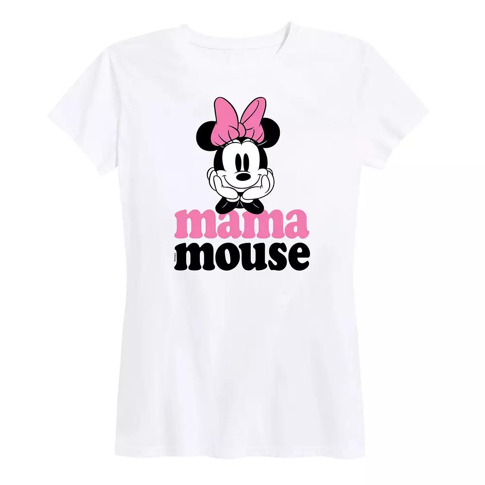 Disney's Minnie Mouse Women's Mama Graphic Tee,  Product Image