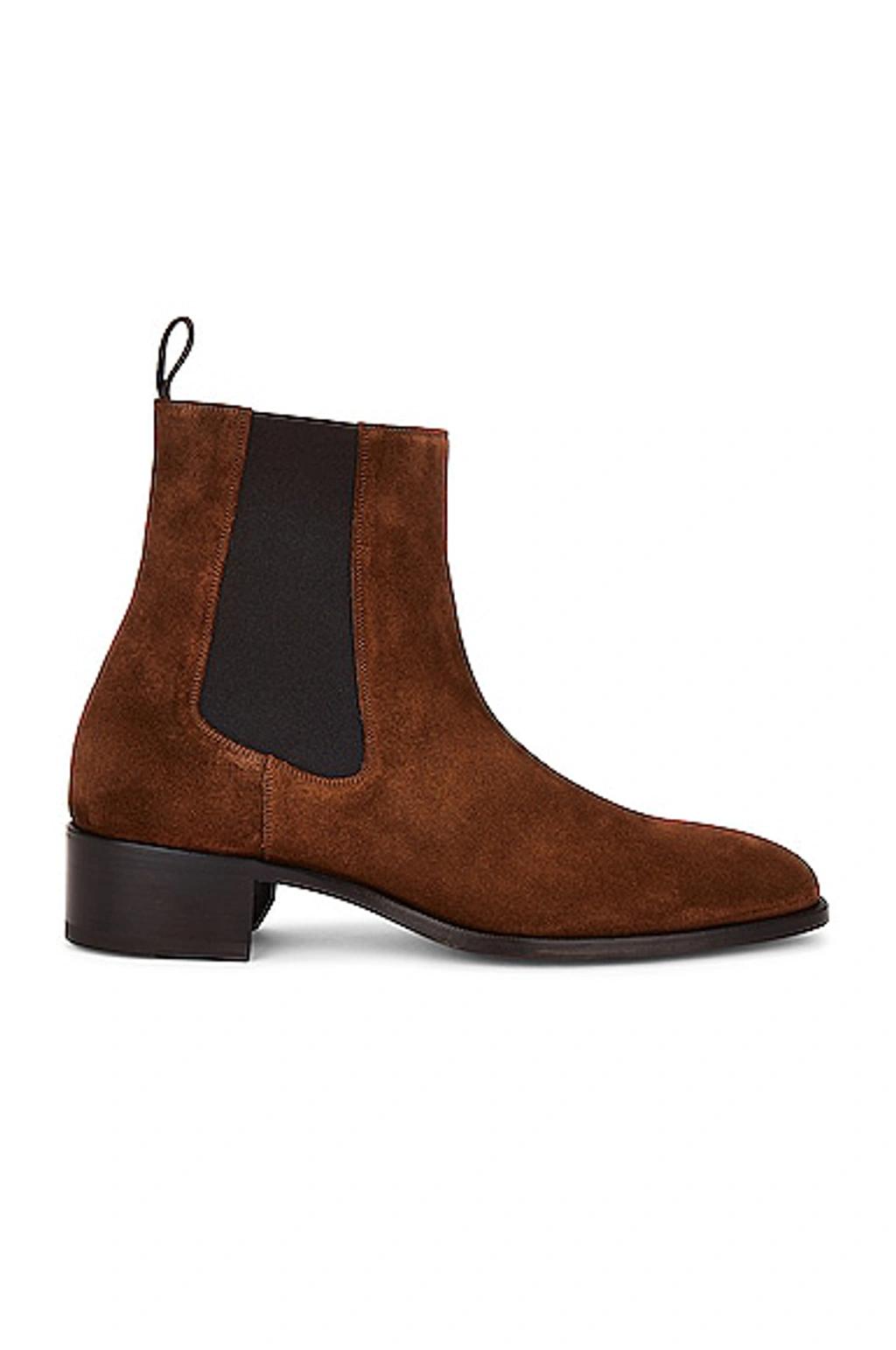 TOM FORD Alec Chelsea Boot In Burnt Product Image