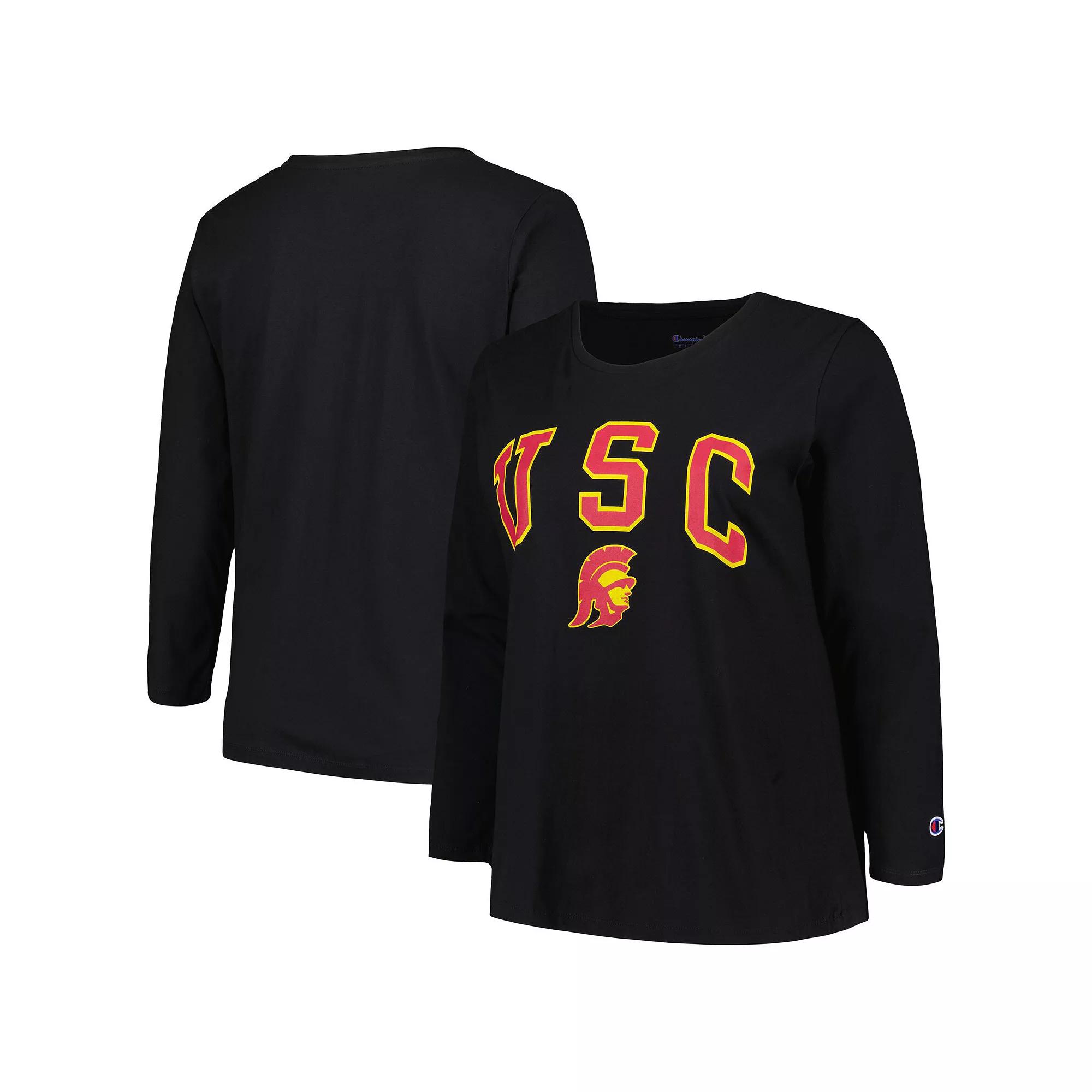 Women's Profile Black USC Trojans Plus  Product Image