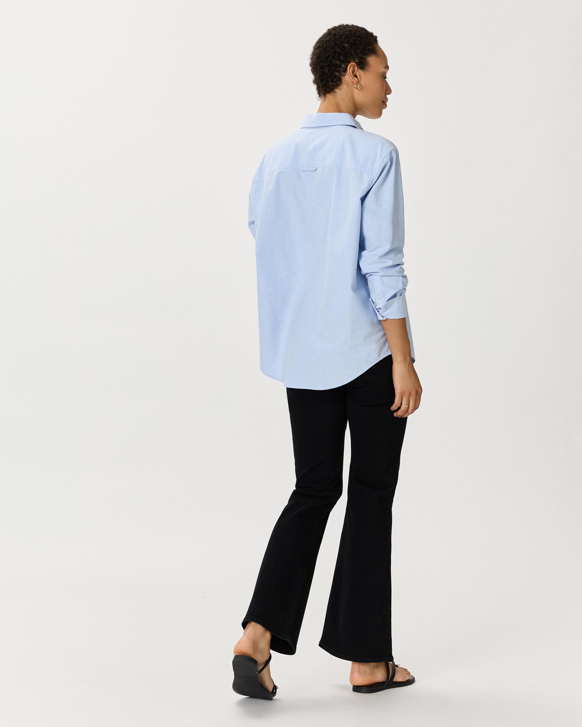 Quince | Women's Nina Stretch Pull-On Flare Jeans Size XS, Cotton Product Image