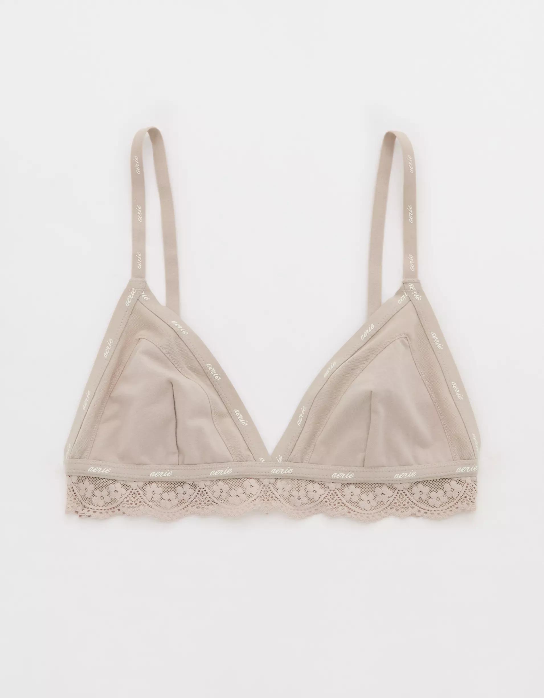 Superchill Cotton Lace Trim Bralette Product Image