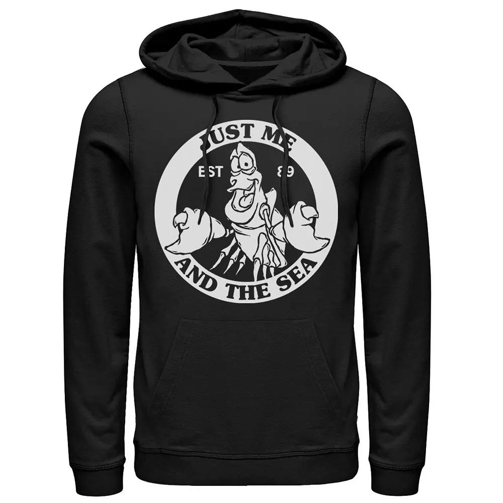 Disney's The Little Mermaid Sebastian Just Me And The Sea Men's Hoodie,  Product Image