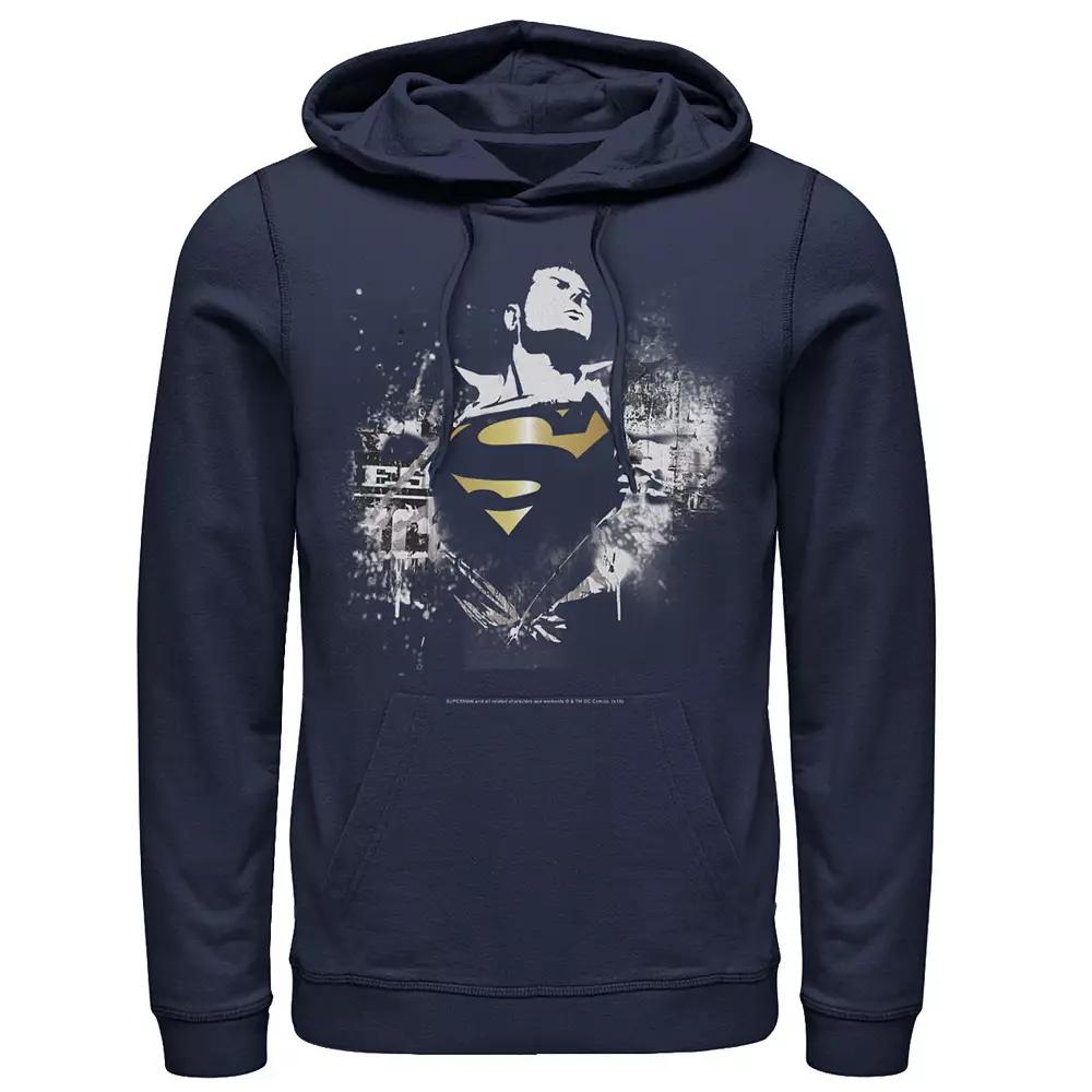 Men's Star Wars Striped Original Logo Graphic Hoodie,  Product Image
