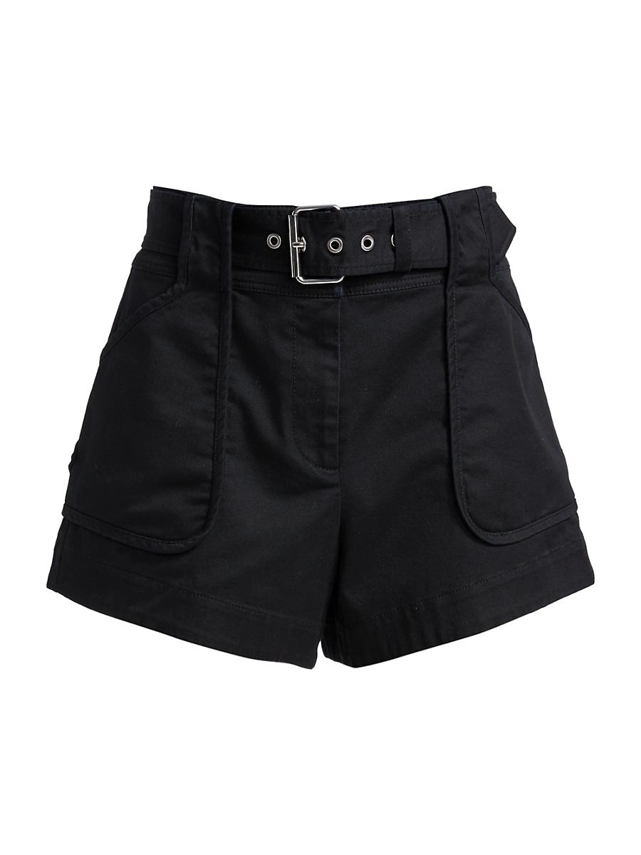 Womens Montery Belted Shorts Product Image