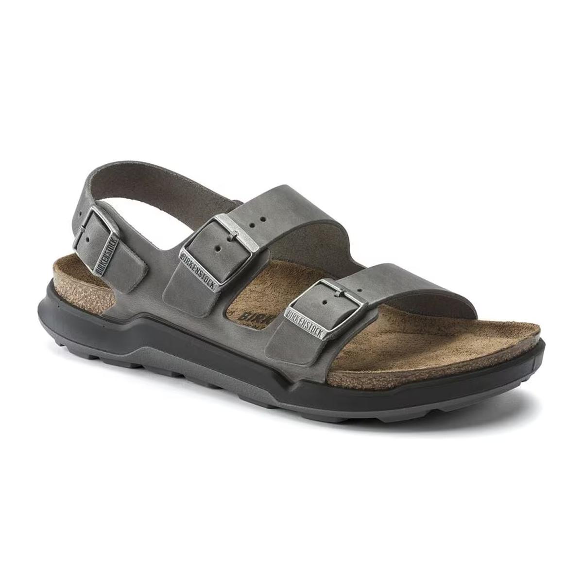 Birkenstock Men's Milano Oiled Leather Sandal Product Image