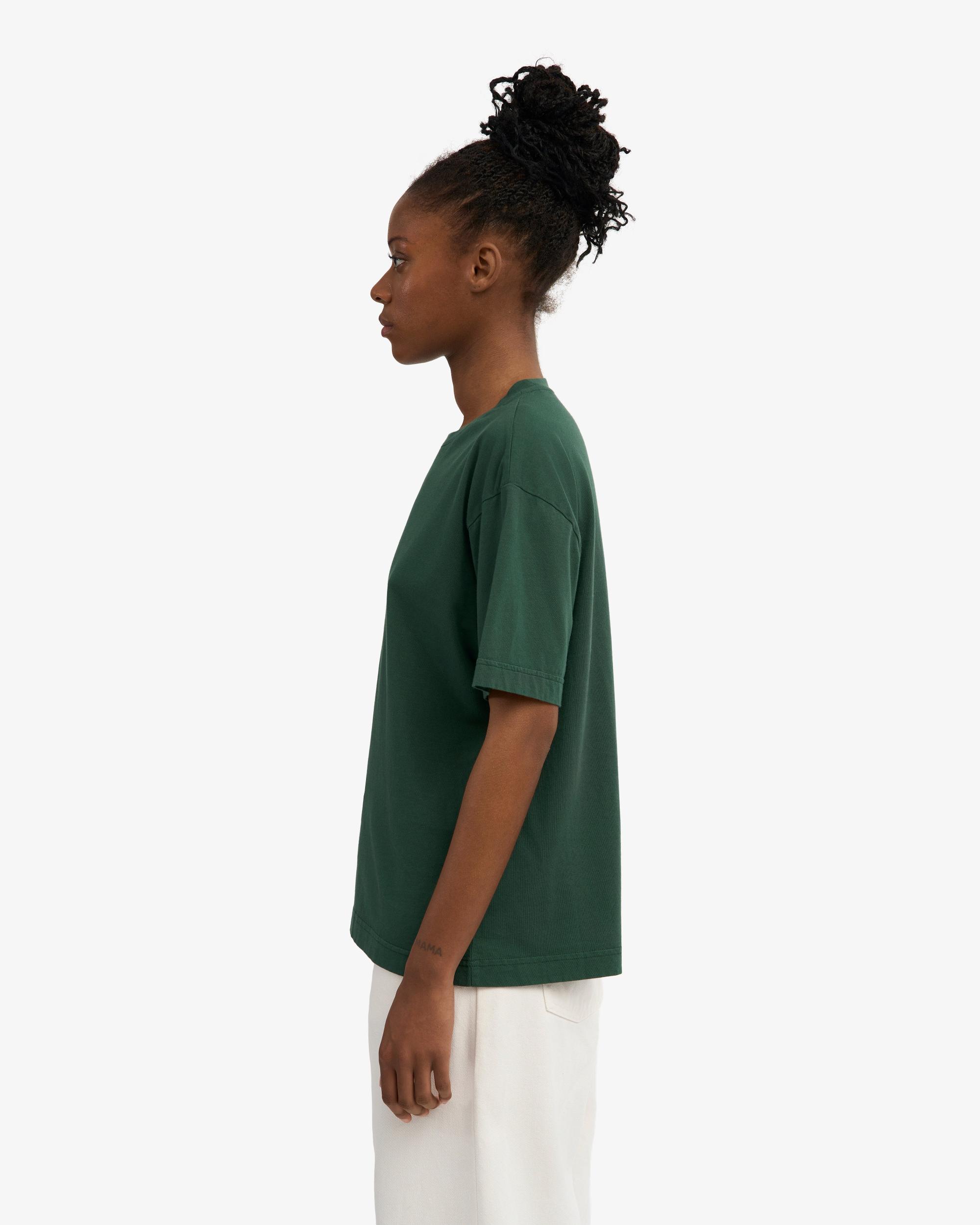 Oversized Organic T-Shirt - Cedar Brown Product Image