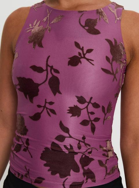 Angelical Top Purple Product Image