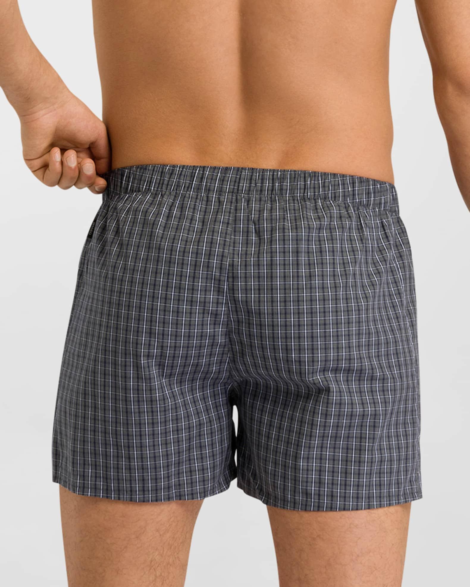 Men's Fancy Woven Cotton Boxers Product Image