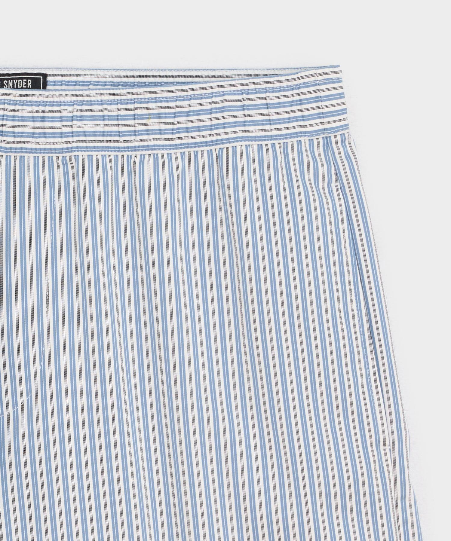 5" Striped Poplin Short Product Image