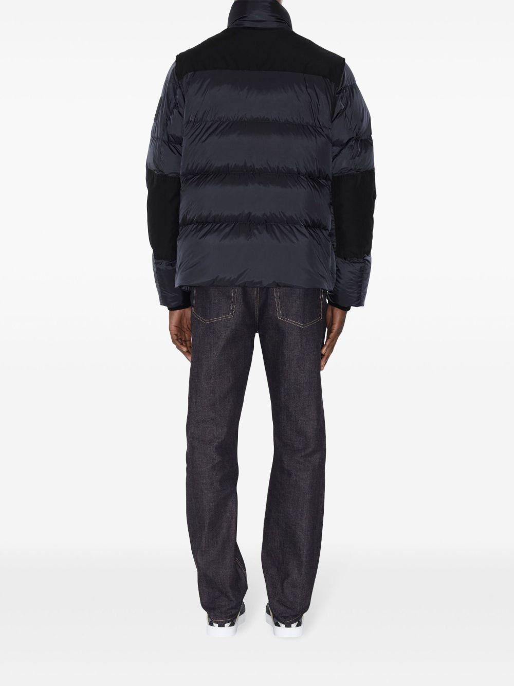 logo-patch padded jacket Product Image