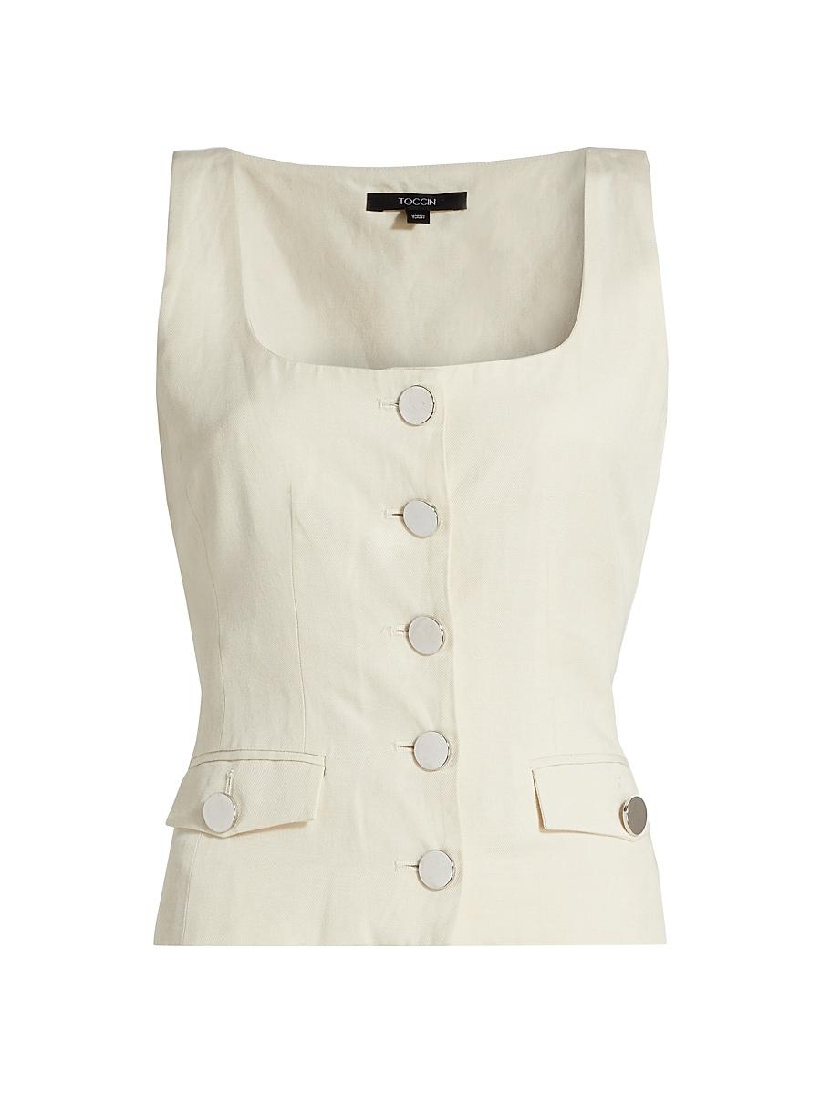 Womens Georgia Cotton-Blend Top Product Image