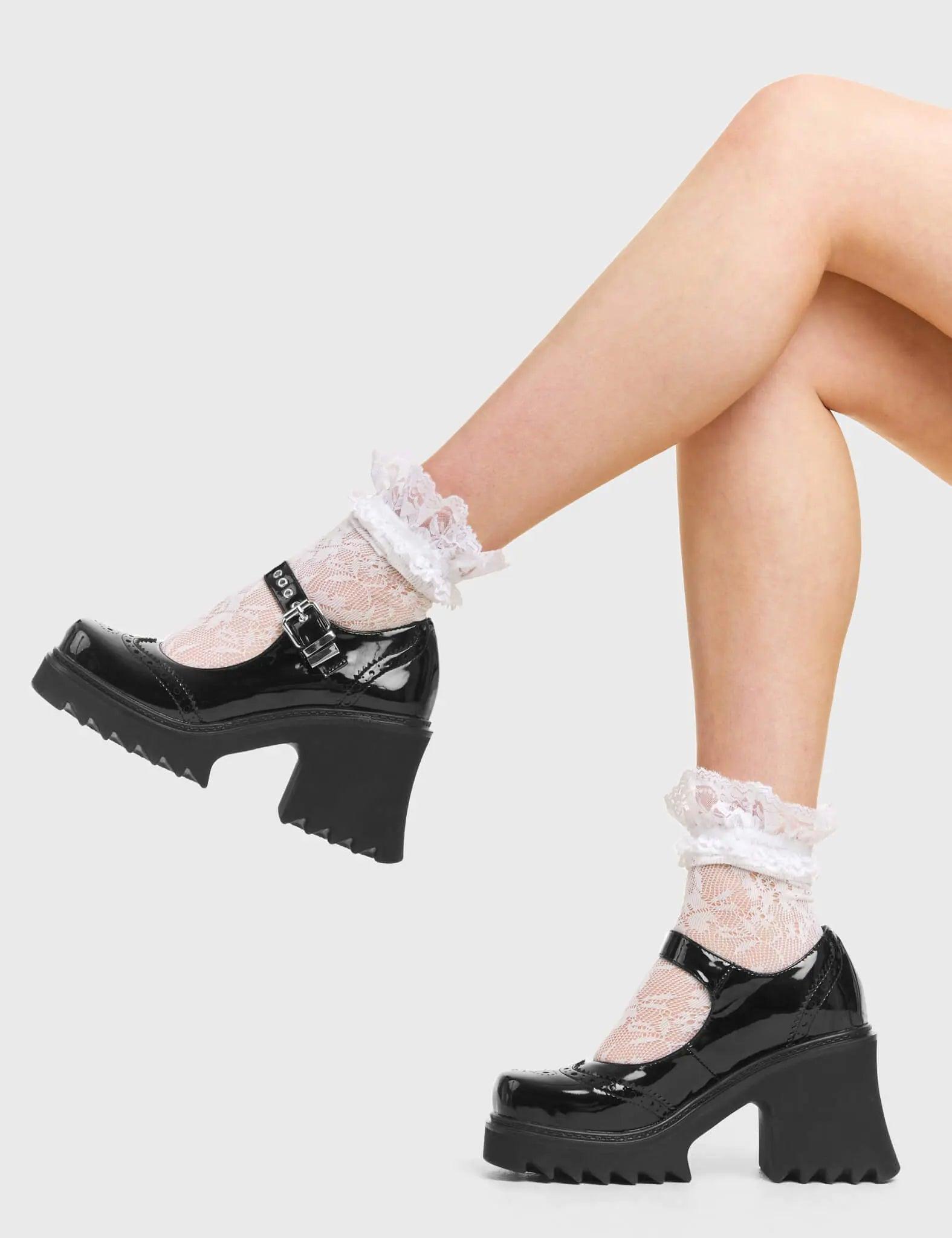 Daring Chunky Mary Jane Shoes Product Image