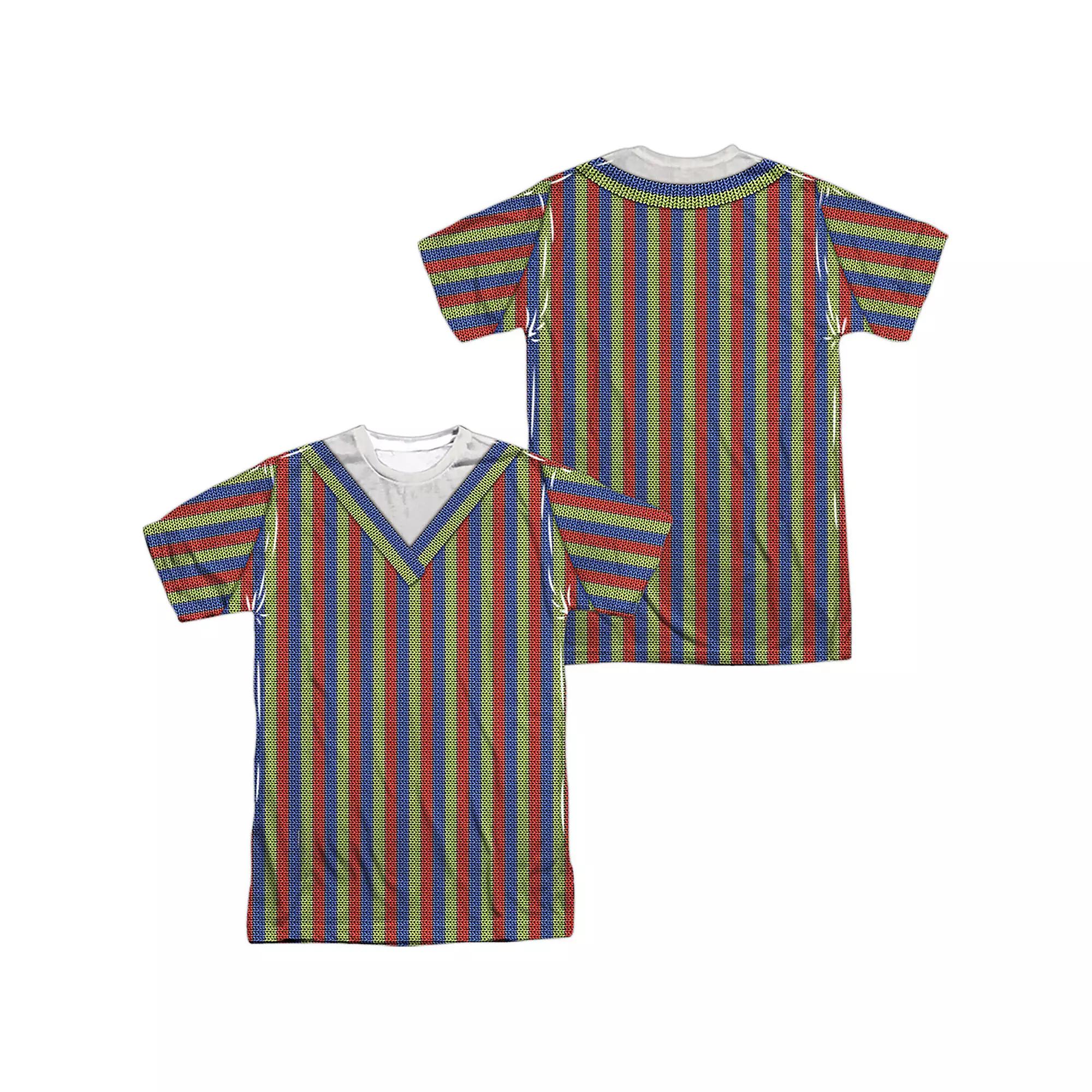 Men's Sesame Street Bert Costume Sublimated Graphic Tee, Size: Medium, Black Product Image