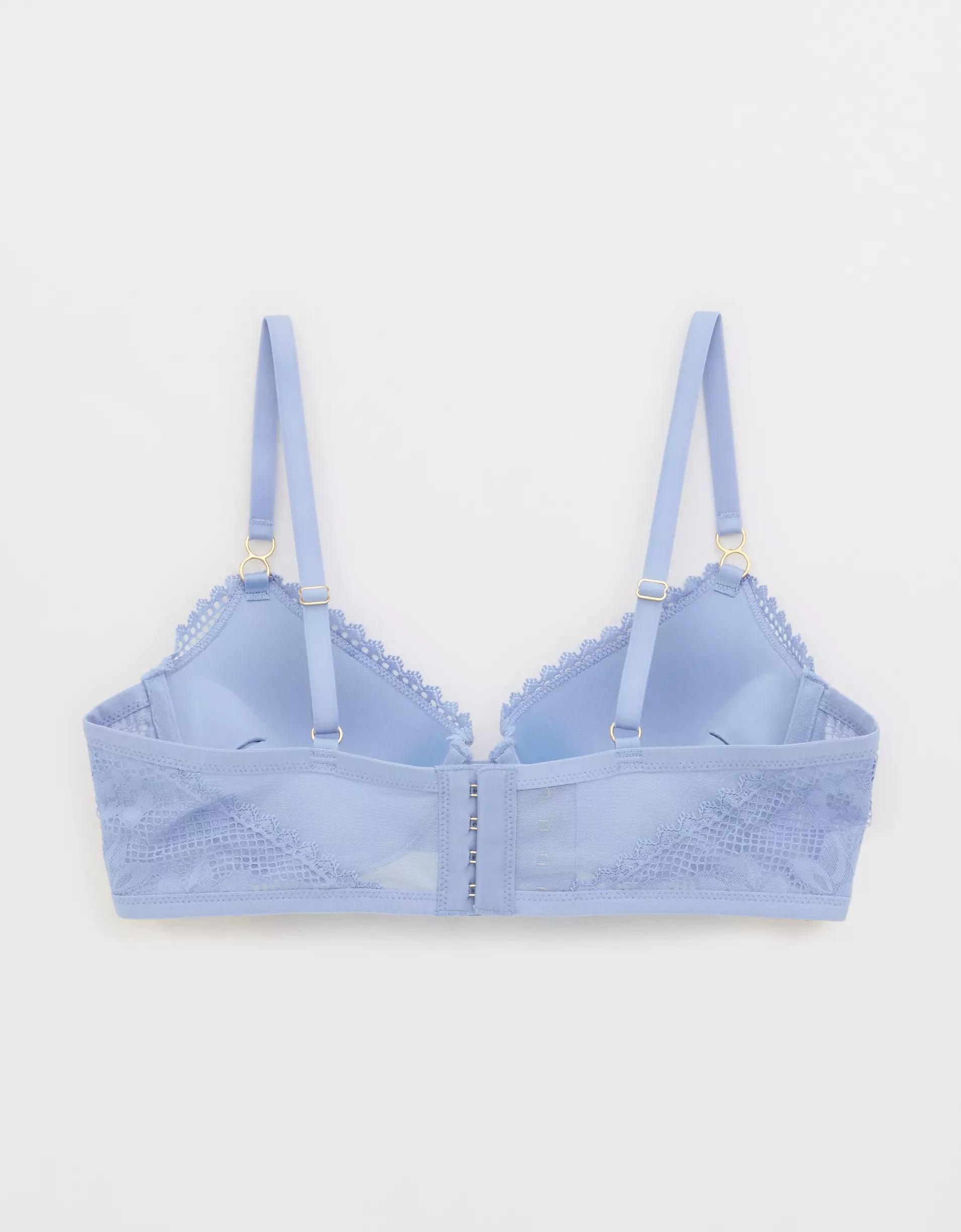 Show Off Lace Plunge Push Up Bra Product Image