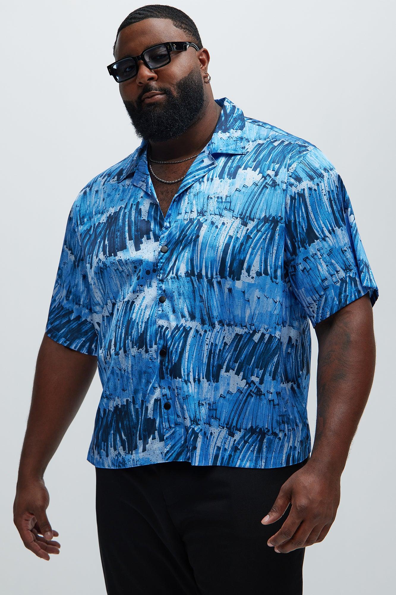 Calix Shirt - Blue/combo Product Image