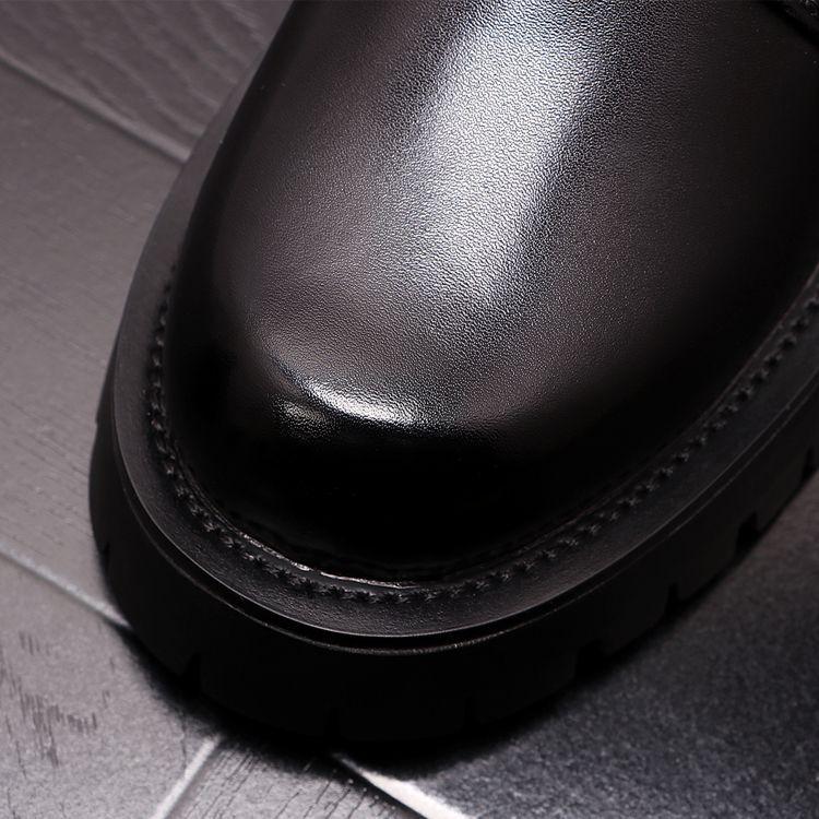 Platform Lace Up Short Boots Product Image