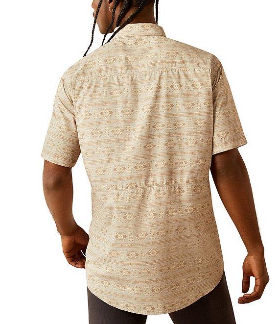 Ariat VentTEK Outbound Classic Fit Performance Short Sleeve Printed Woven Shirt Product Image