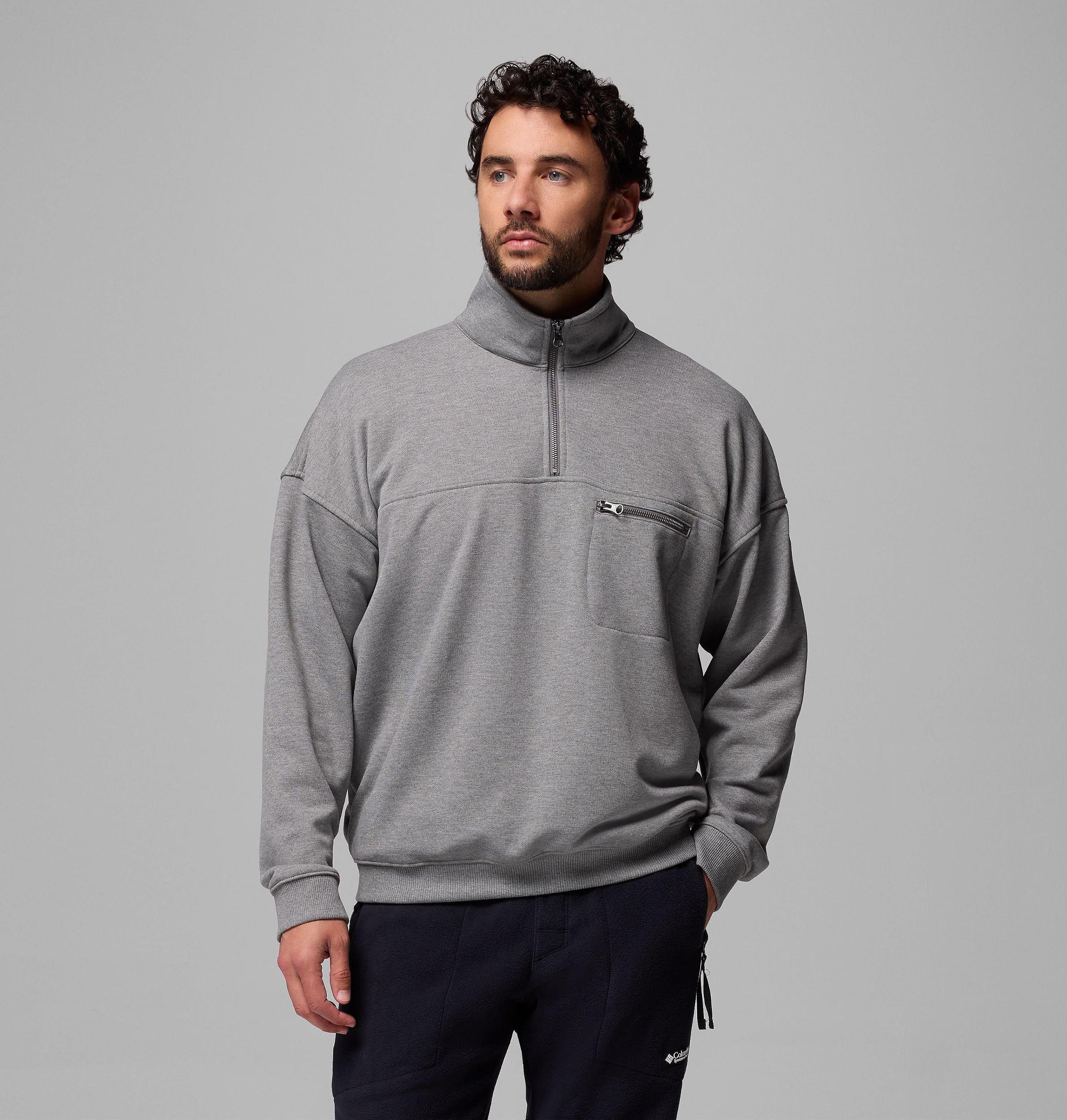 Columbia Mens Bugasweat Half Zip Pullover- Product Image