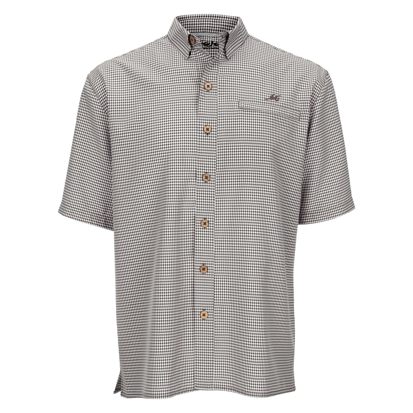 Mojo Sportswear Company Mr. Big Sport Check Short Sleeve Men's Fishing Shirt Product Image